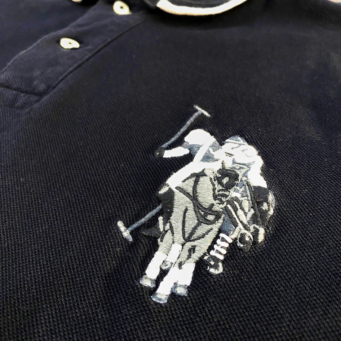 Polo U.S. Polo Assn. "Big Logo" Negro