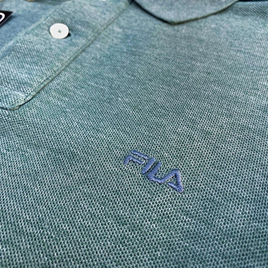 Polo FILA Verde Jaspeado