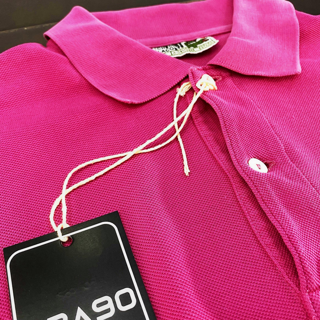 Polo Lacoste Vintage "Chemise Lacoste" Rosa