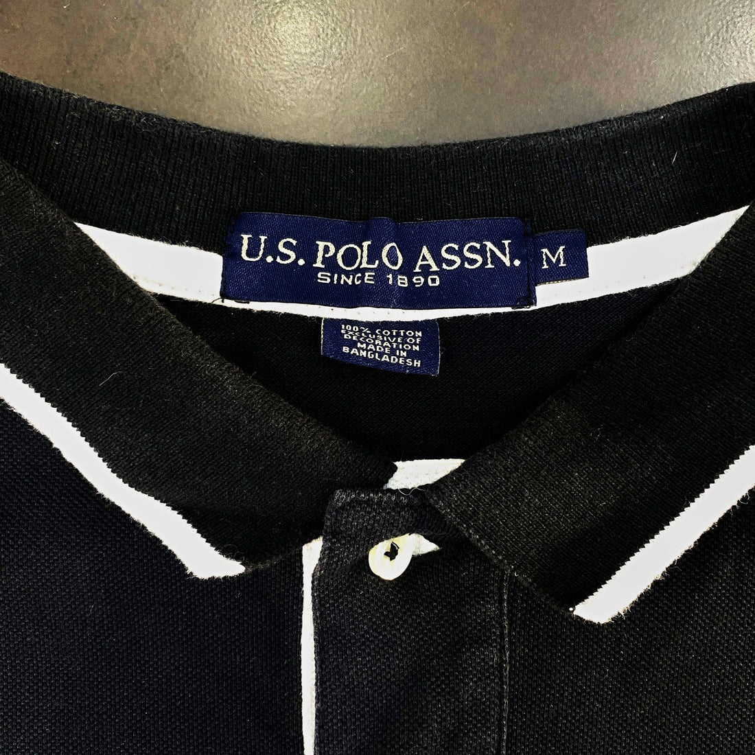 Polo U.S. Polo Assn. "Big Logo" Negro