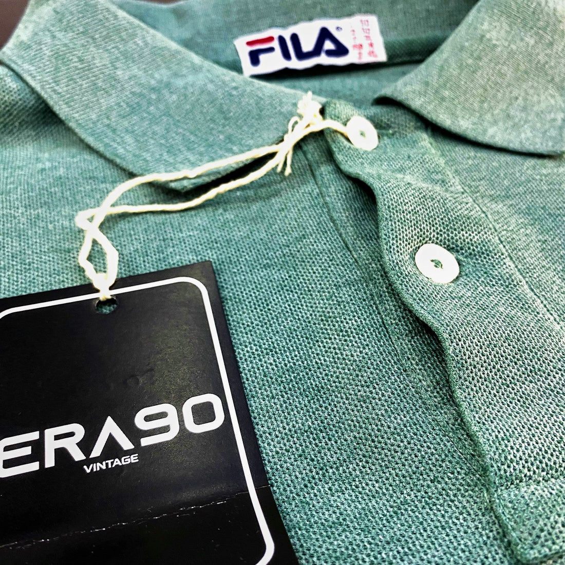 Polo FILA Verde Jaspeado