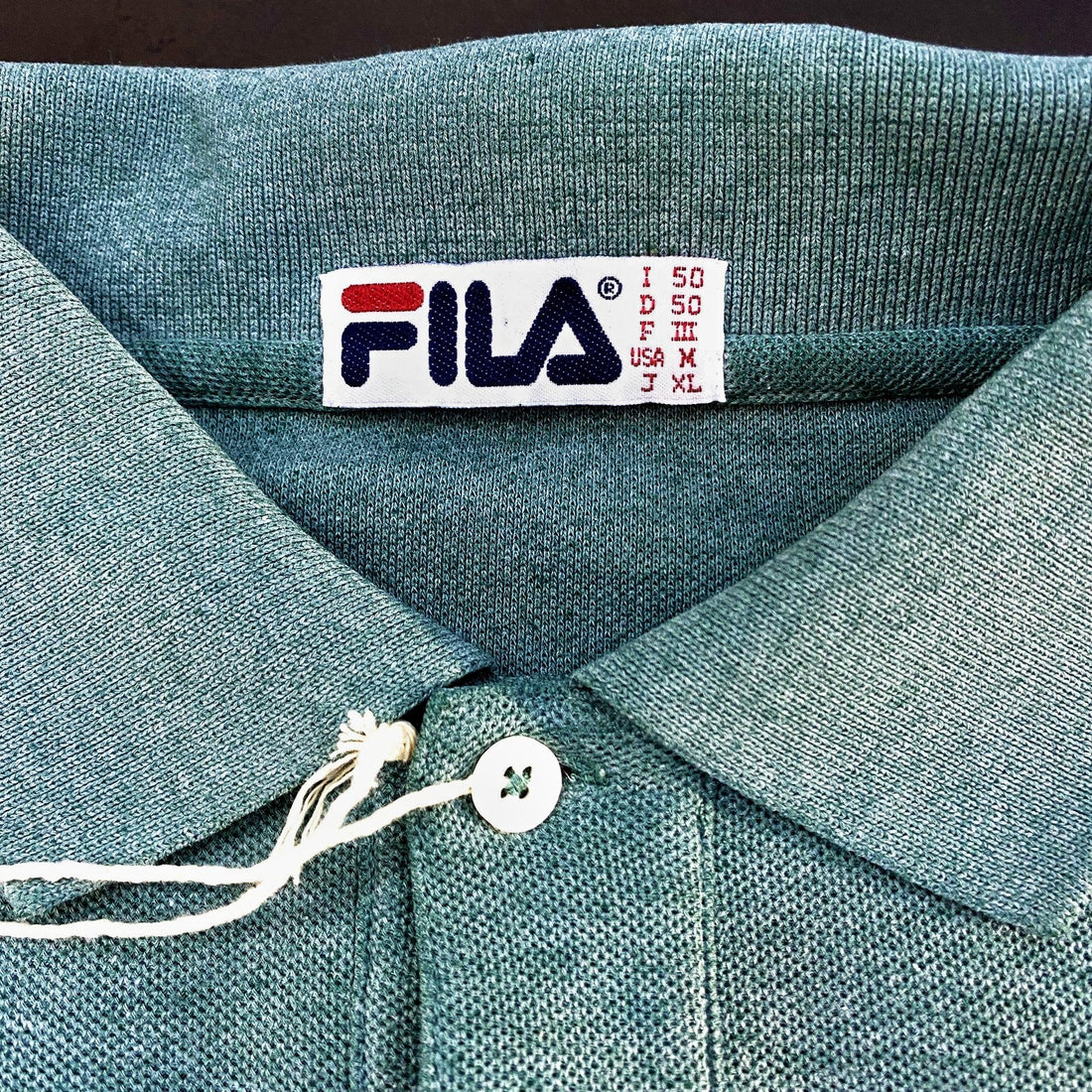 Polo FILA Verde Jaspeado