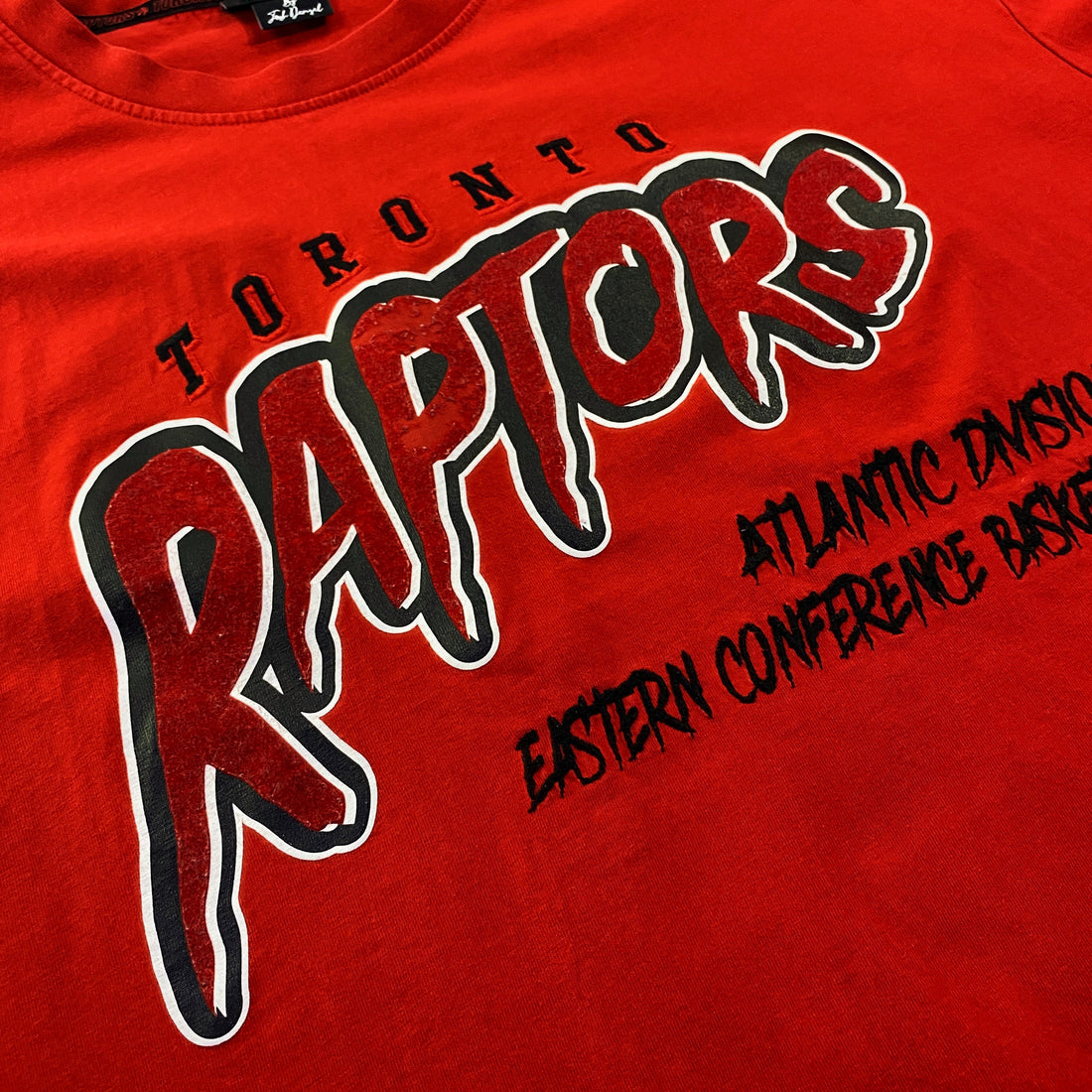 Camiseta NBA Toronto Raptors Spellout Eastern Conference Roja