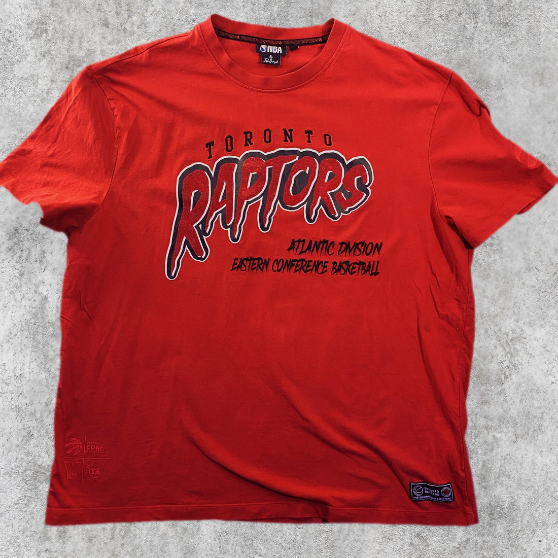 Camiseta NBA Toronto Raptors Spellout Eastern Conference Roja