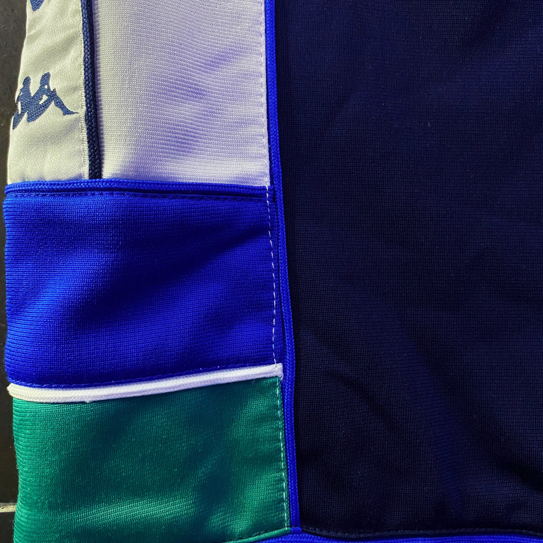 Pantalón Chándal Kappa Banda Omini Paneles Azul Marino