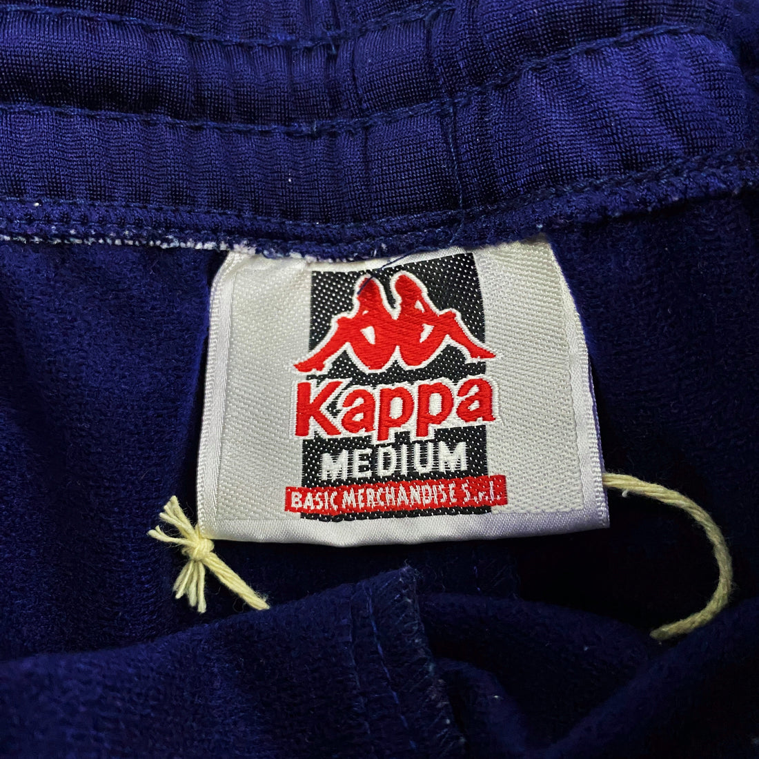 Pantalón Chándal Kappa Banda Omini Paneles Azul Marino