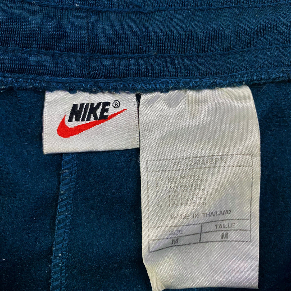 Pantalón Chándal Nike Vivo Blanco Azul Petróleo