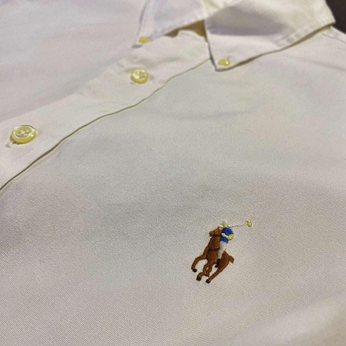 Camisa Ralph Lauren Blanca Oxford