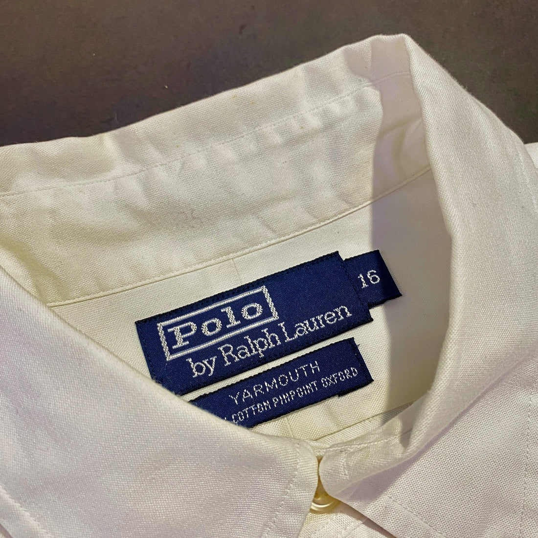 Camisa Ralph Lauren Blanca Oxford