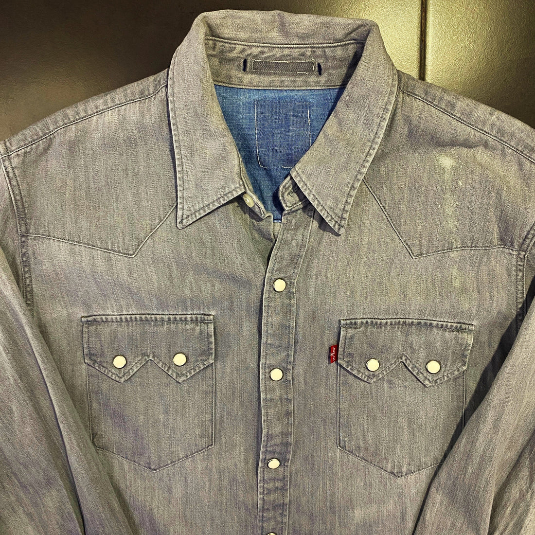 Camisa Vaquera Levi's Gris Azulado