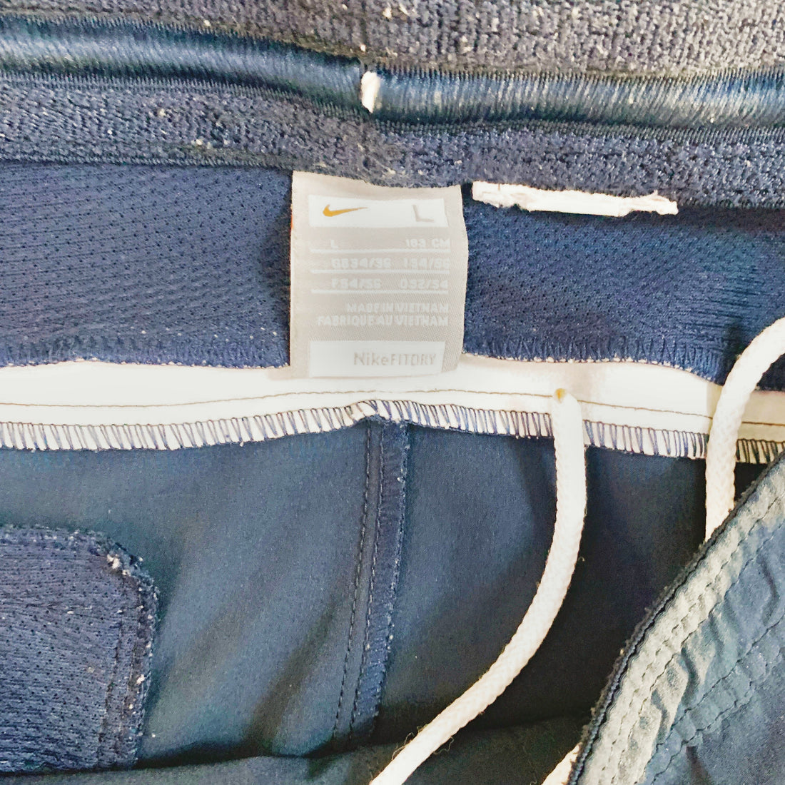 Pantalón Corto Nike Fit Dry Azul Marino