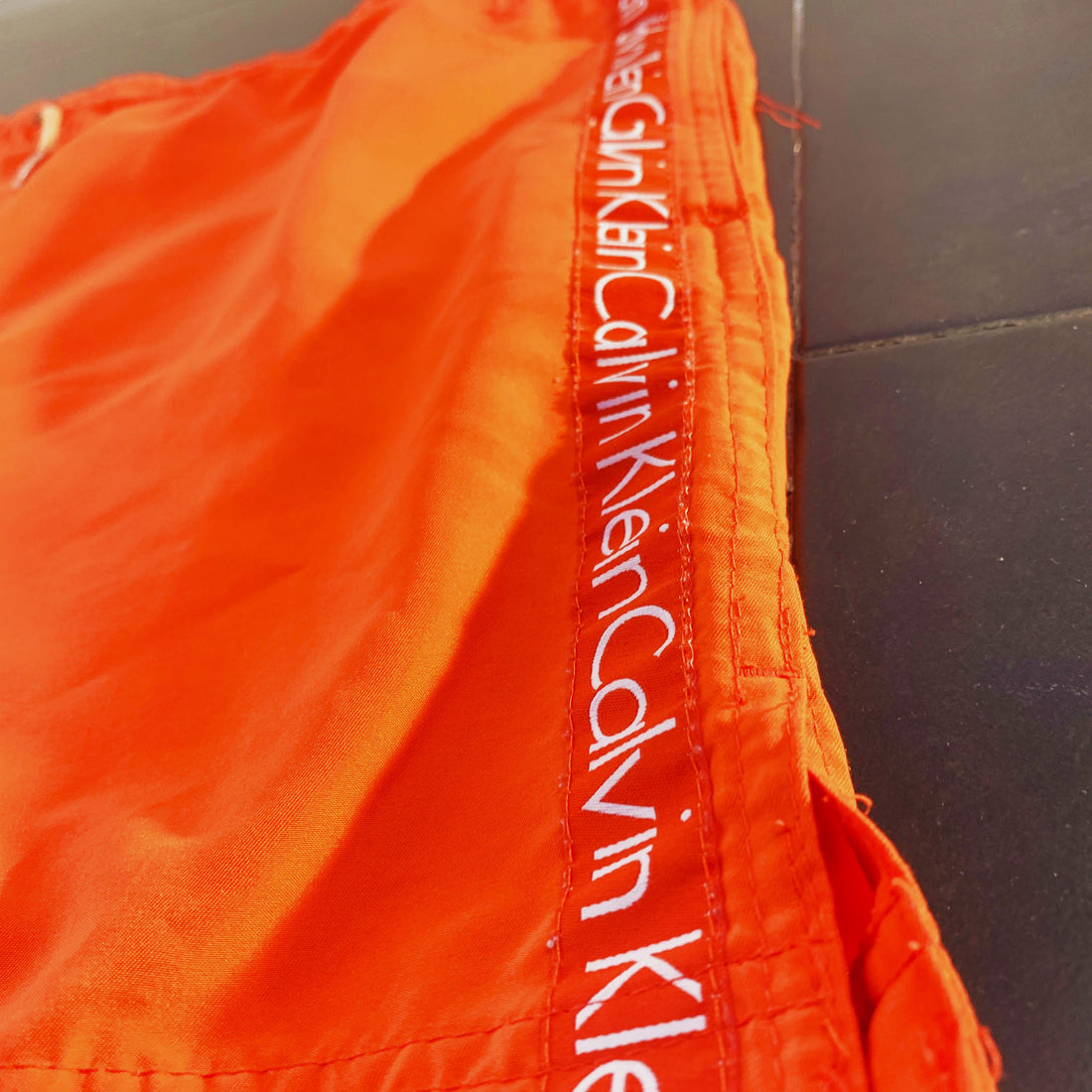 Bañador Calvin Klein Vintage Naranja