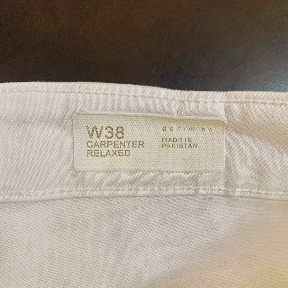 Pantalón Corto Carpenter Blanco W38