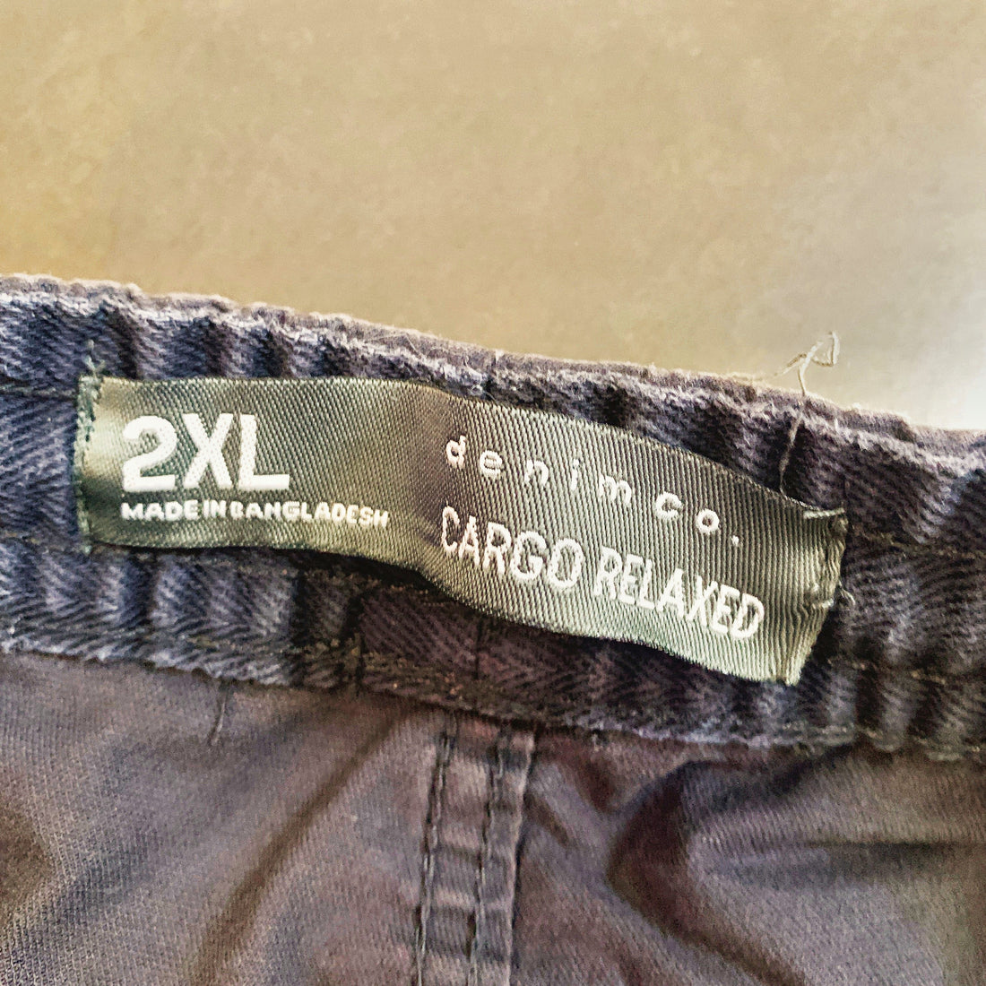 Pantalón Corto Cargo Gris 2XL