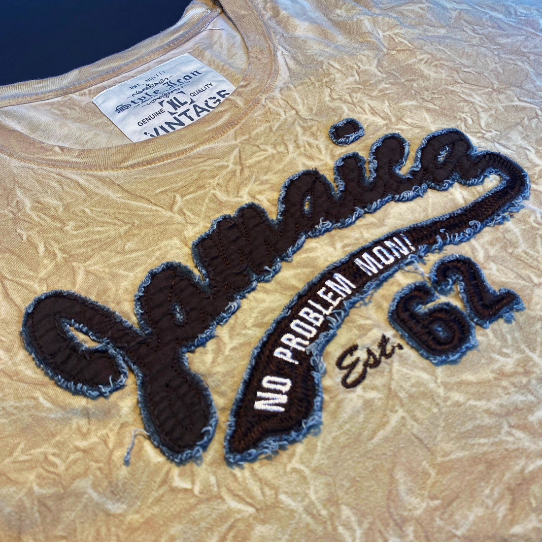 Camiseta Style Icon Vintage "Jamaica - No Problem Mon"