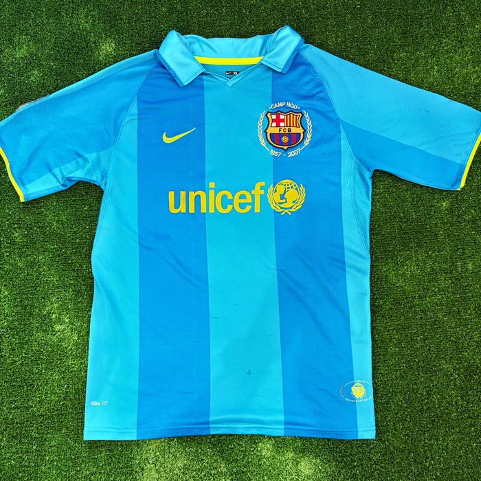 Camiseta De Thierry Henry #14 FC Barcelona 2007-2008 50 Aniversario