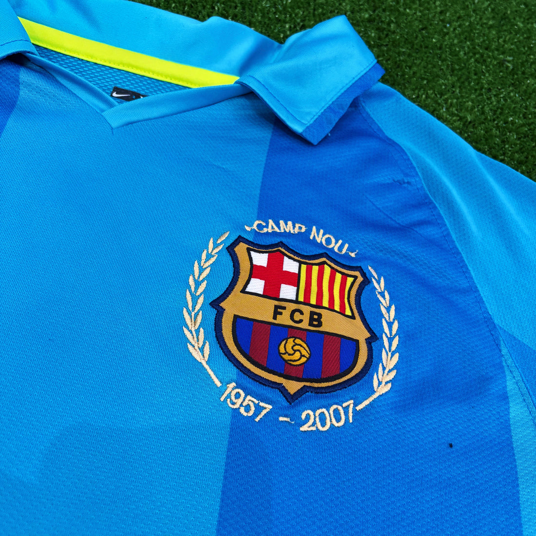 Camiseta De Thierry Henry #14 FC Barcelona 2007-2008 50 Aniversario