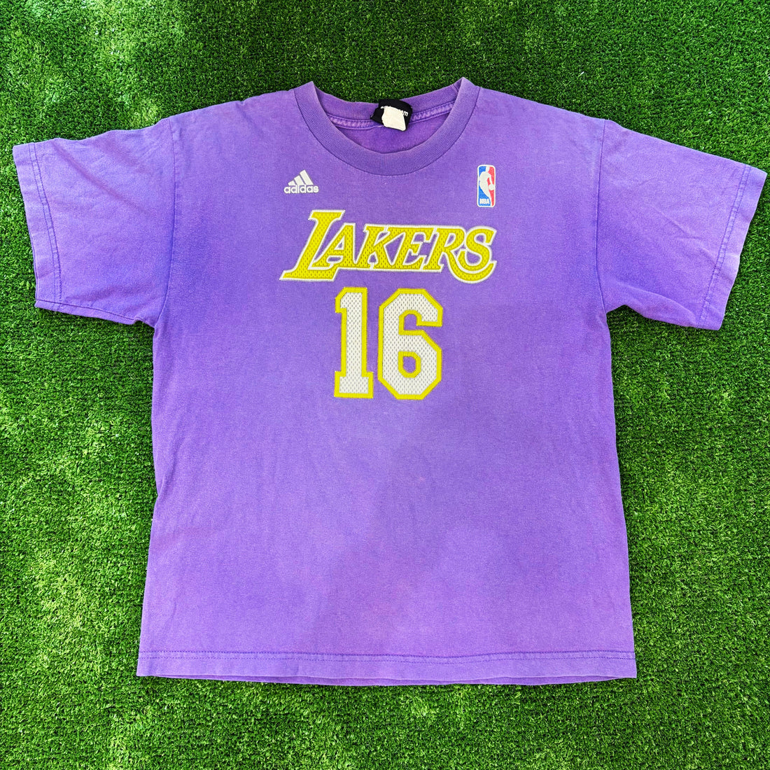 Camiseta De Paul Gasol #16 Lakers 2008-2012