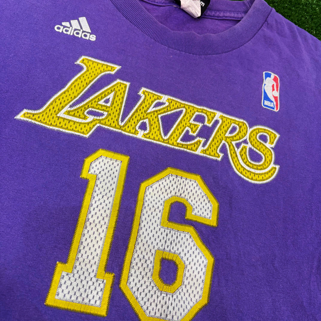 Camiseta De Paul Gasol #16 Lakers 2008-2012