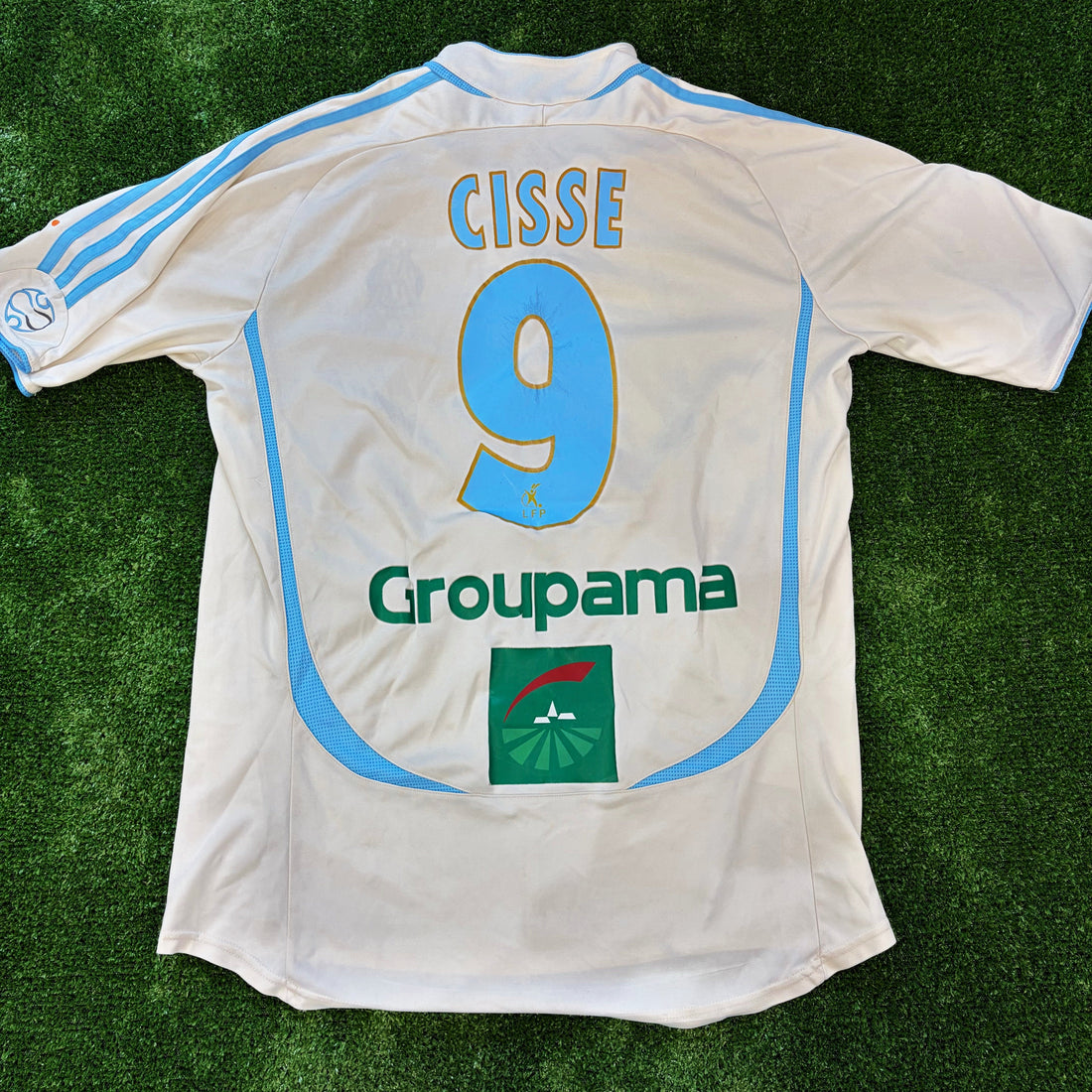 Camiseta De Cisse #9 Olympique De Marsella 2007-2008