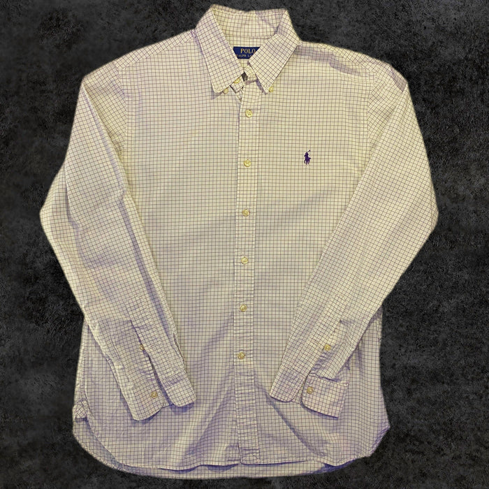 Camisa Ralph Lauren Cuadros Lila