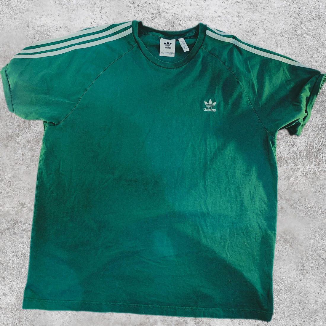 Camiseta Adidas Originals "3-Stripes" Trébol Verde