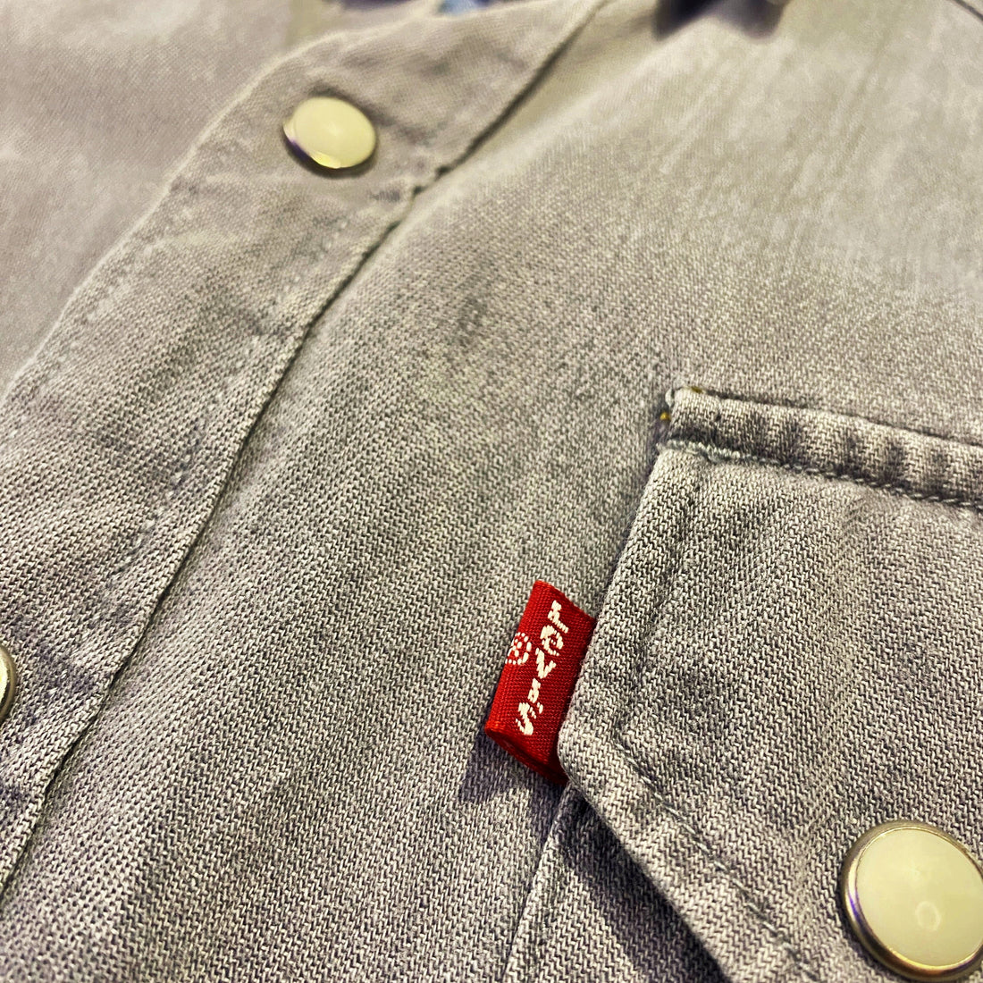 Camisa Vaquera Levi's Gris Azulado
