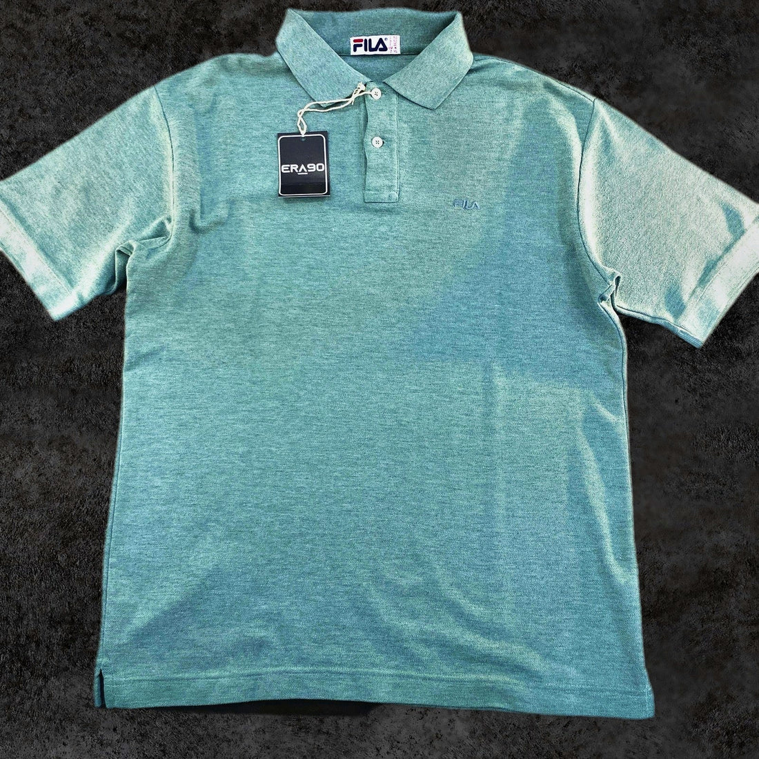 Polo FILA Verde Jaspeado