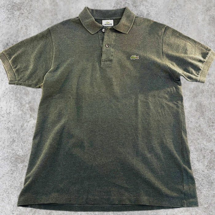 Polo Lacoste Verde Oscuro Clásico