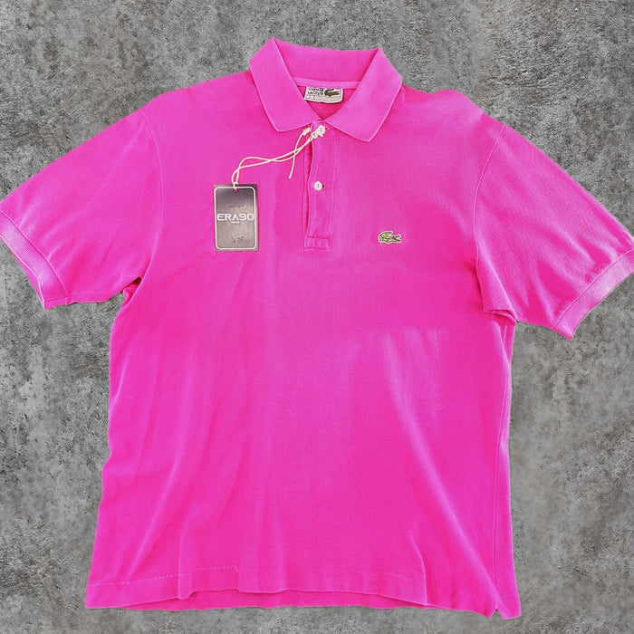 Polo Lacoste Vintage "Chemise Lacoste" Rosa