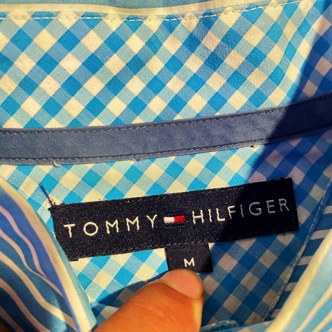 Camisa Tommy Hilfiger Rayas Azul