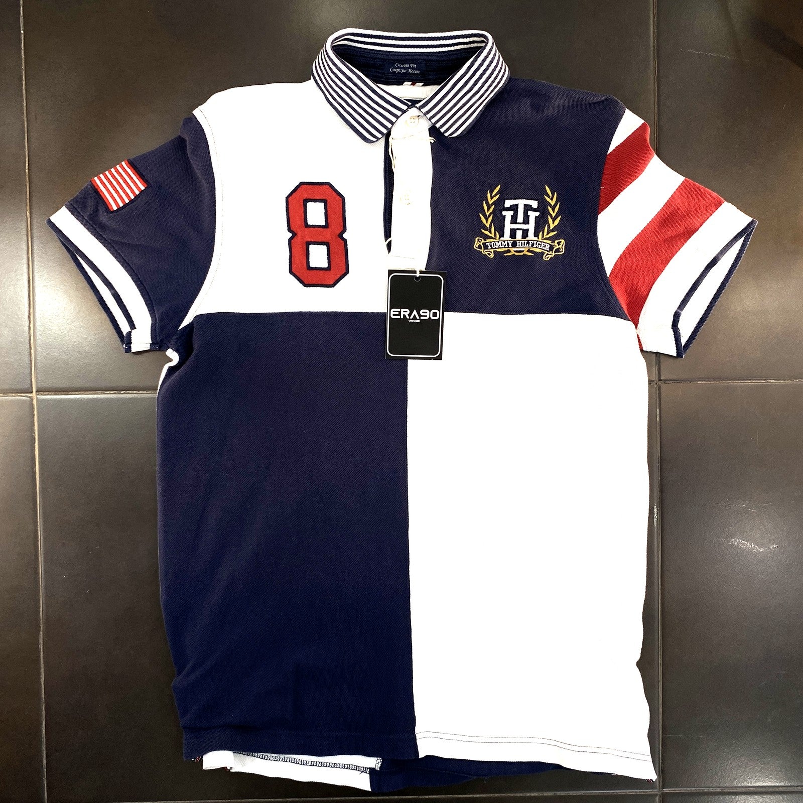 Polo Tommy Hilfiger color-block - frontal