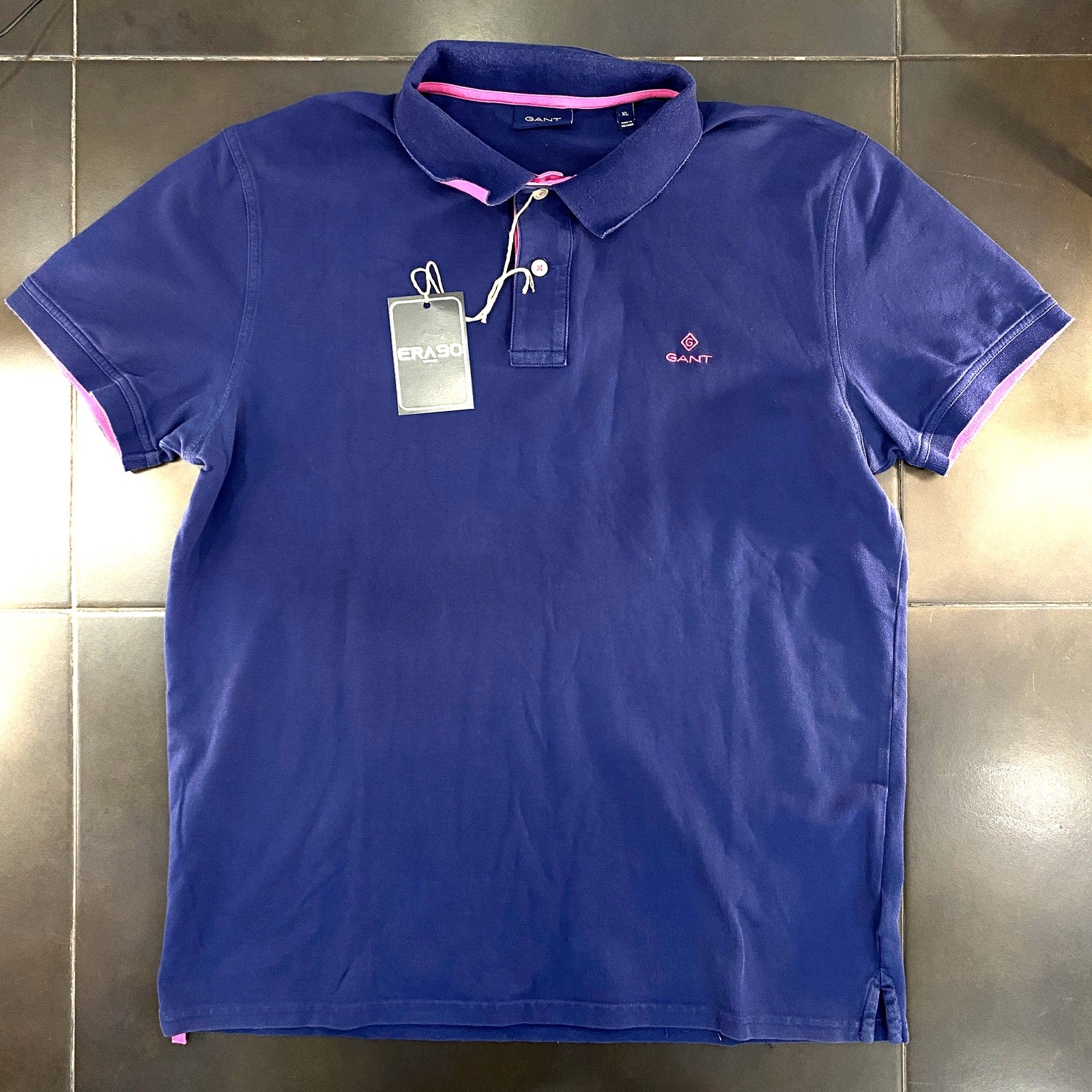 Polo GANT azul marino - frontal