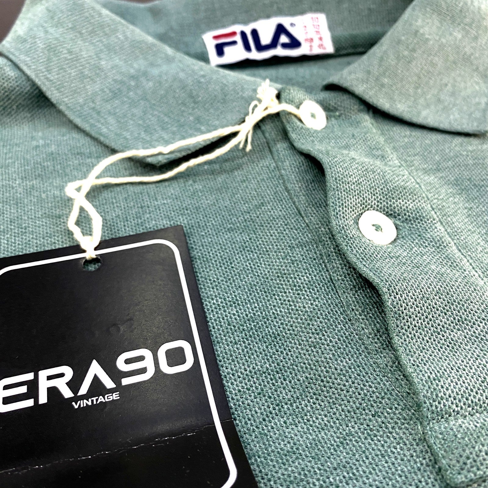Polo FILA Verde Jaspeado