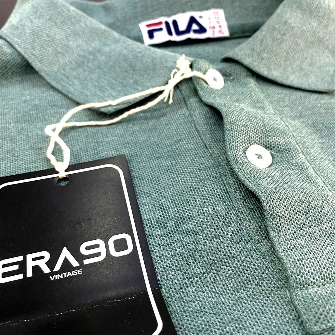 Polo FILA Verde Jaspeado