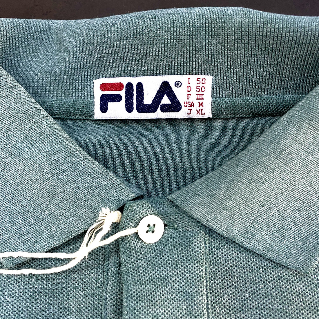 Polo FILA Verde Jaspeado