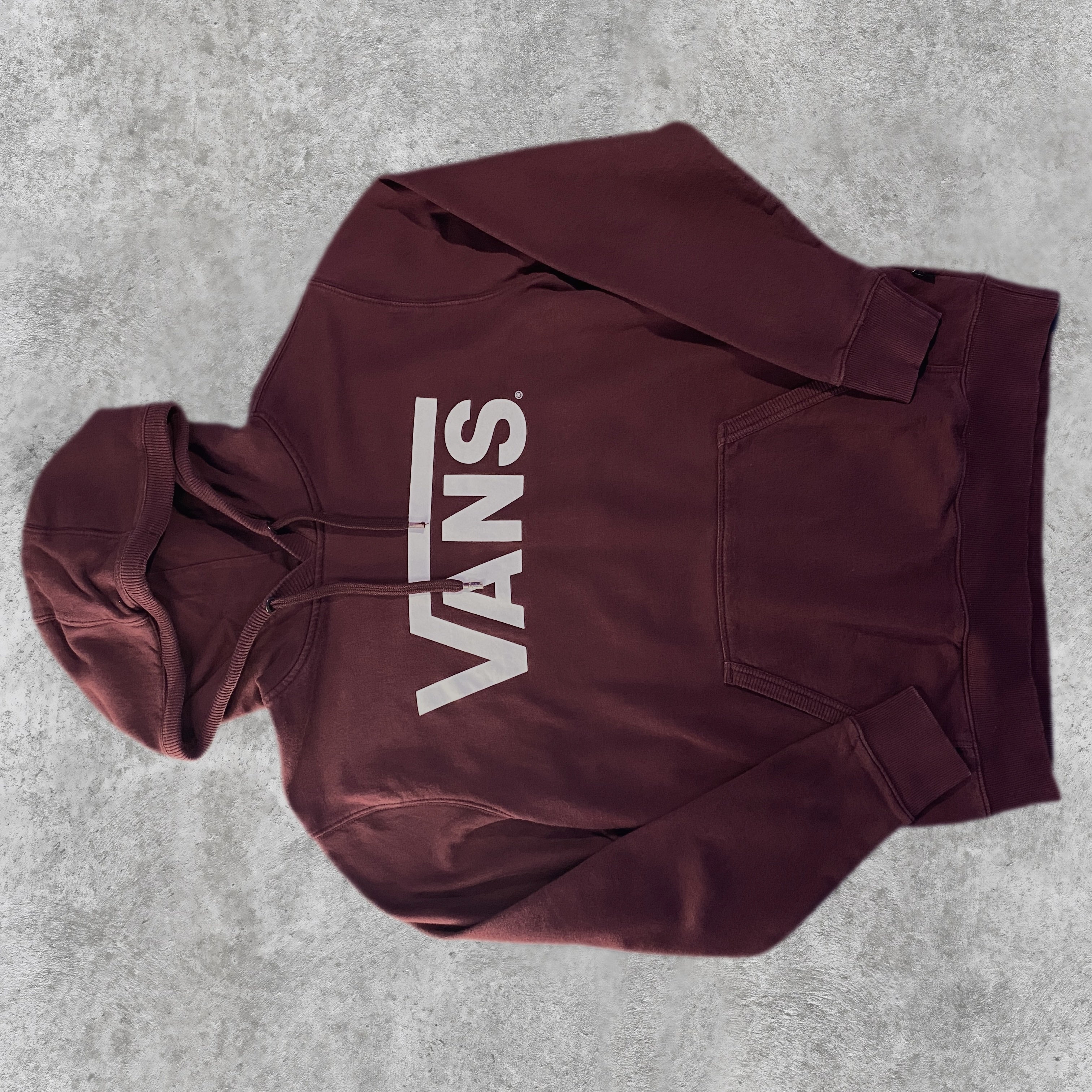 Sudadera Vans con Capucha Granate