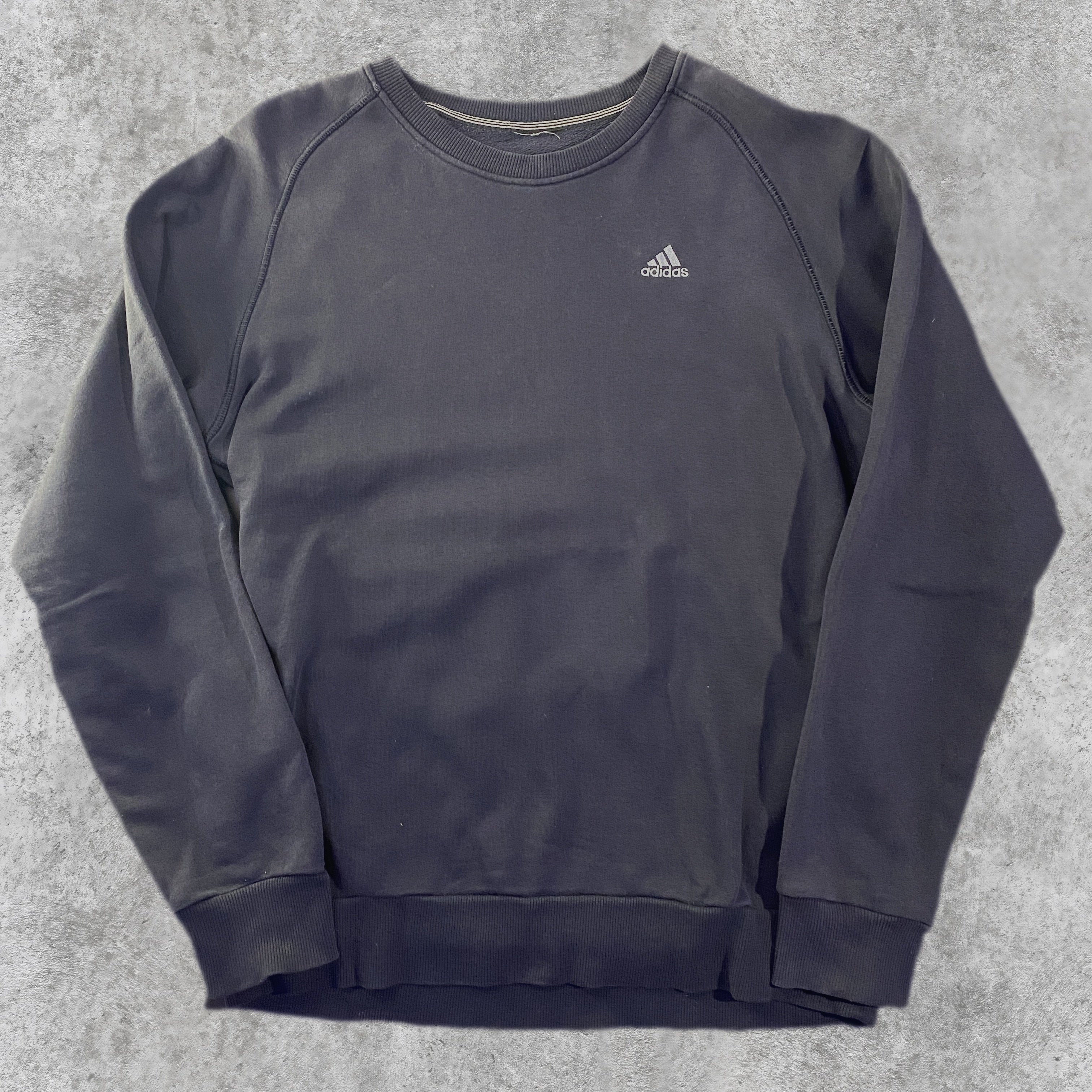 Sudadera adidas Cuello Redondo Azul Marino