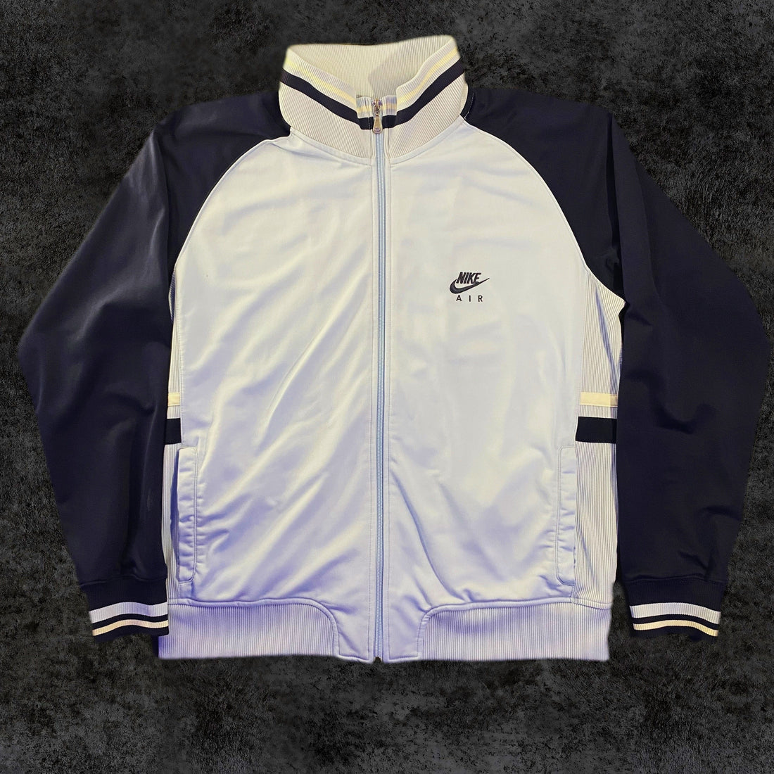 Chaqueta Chándal Nike Air Vintage Bicolor Azul