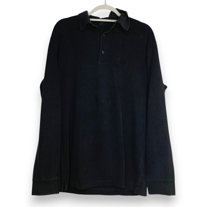 POLO LARGO HUGO BOSS NEGRO TALLA L