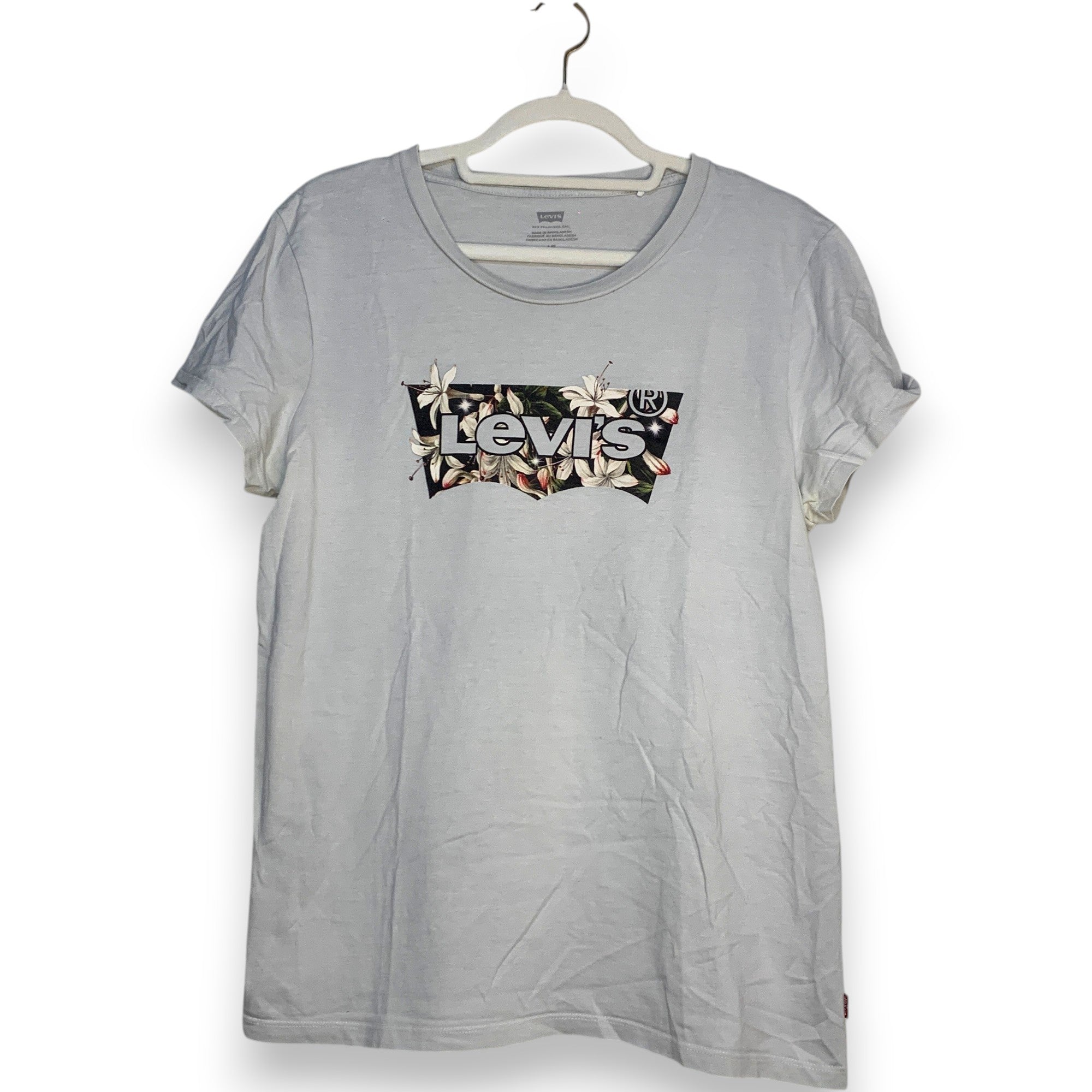 CAMISETA LEVI’S GRIS CENIZA CLARO TALLA L