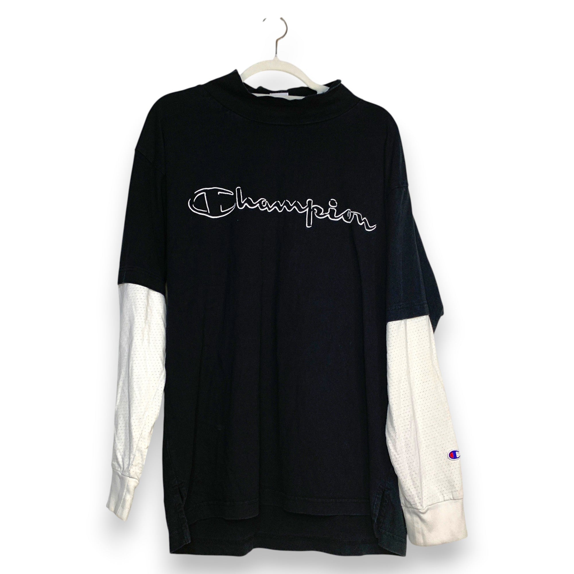 SUDADERA CHAMPION NEGRO TALLA L