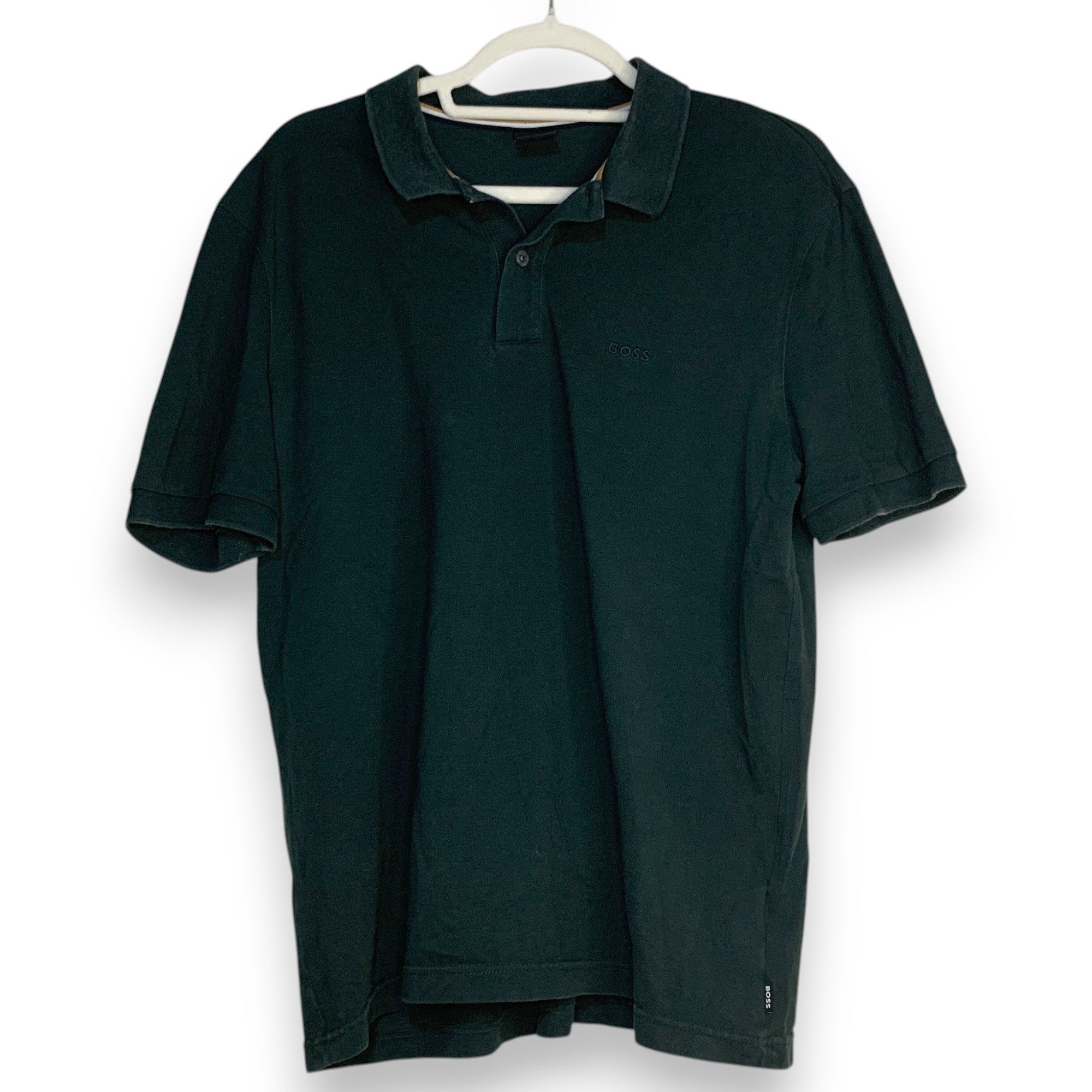 POLO BOSS VERDE OSCURO TALLA L