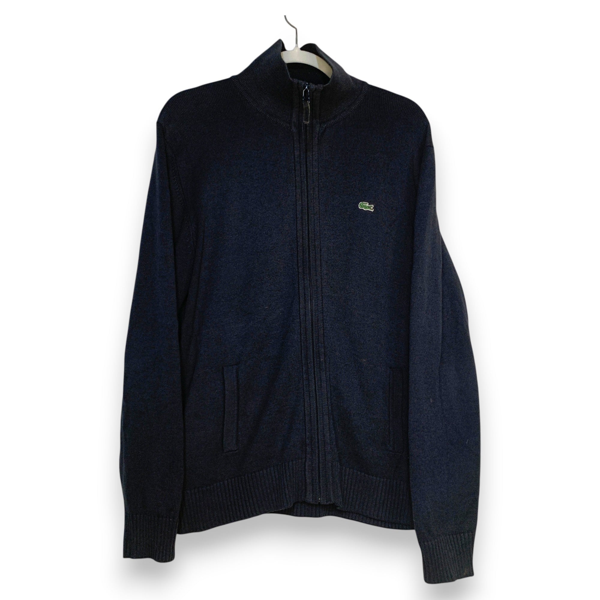 JERSEY LACOSTE NEGRO CLARO TALLA M