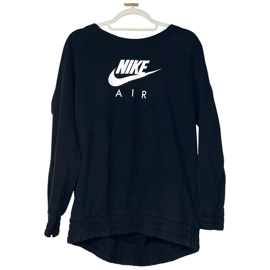 SUDADERA NIKE NEGRO "AIR" OVERSIZE