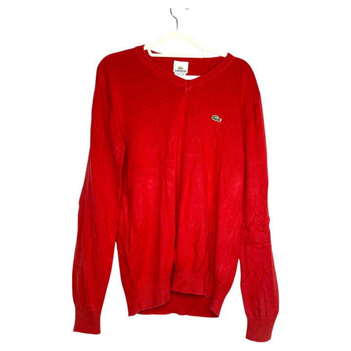 JERSEY LACOSTE ROJO TALLA M