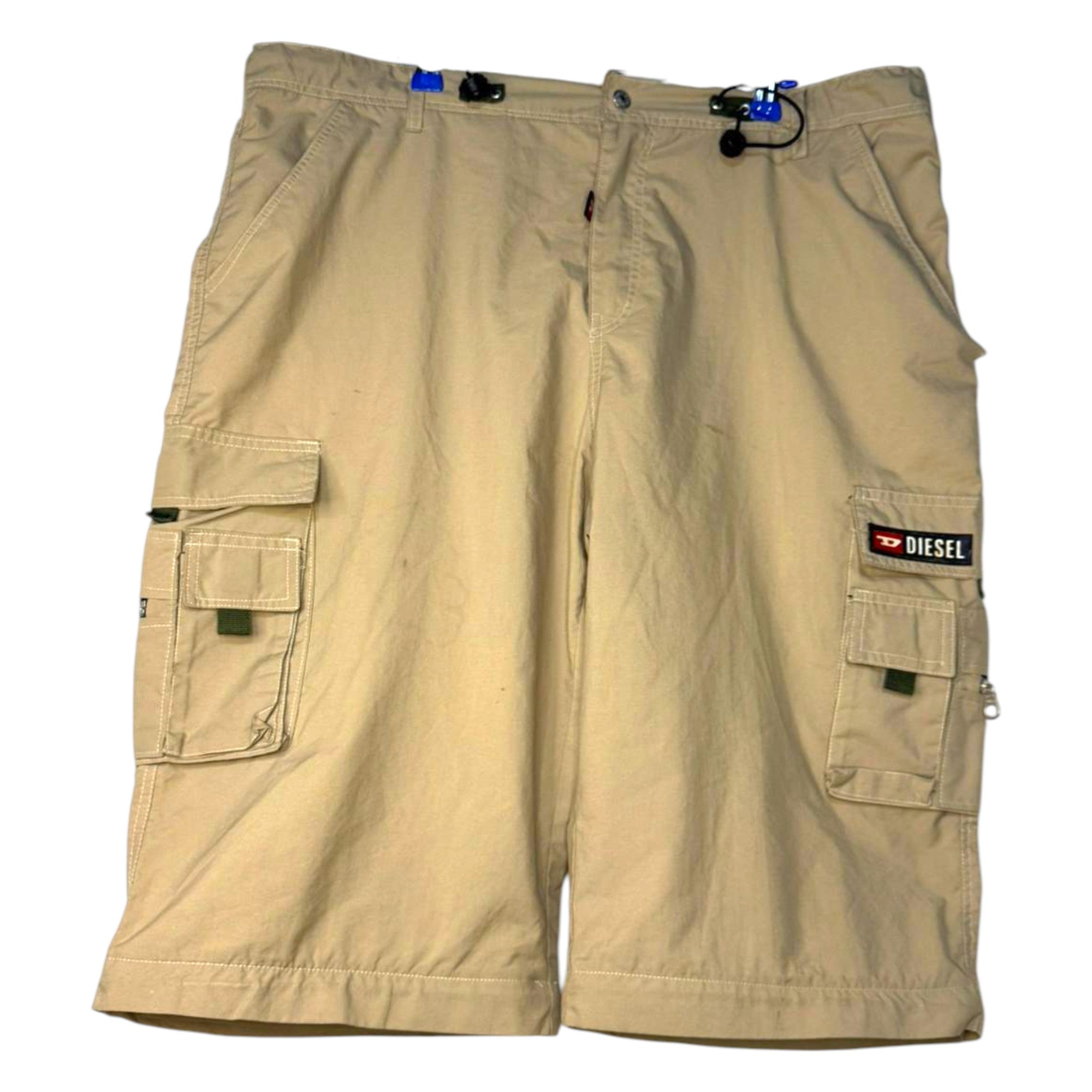 PANTALÓN CORTO DIESEL BEIGE (CARGO STYLE)