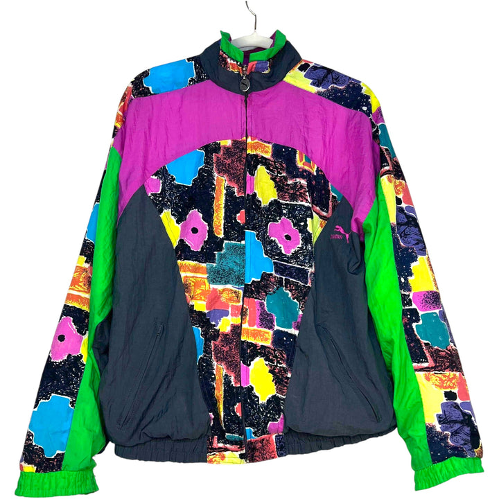 CHAQUETA PUMA MULTICOLOR 90s PSICODÉLICA