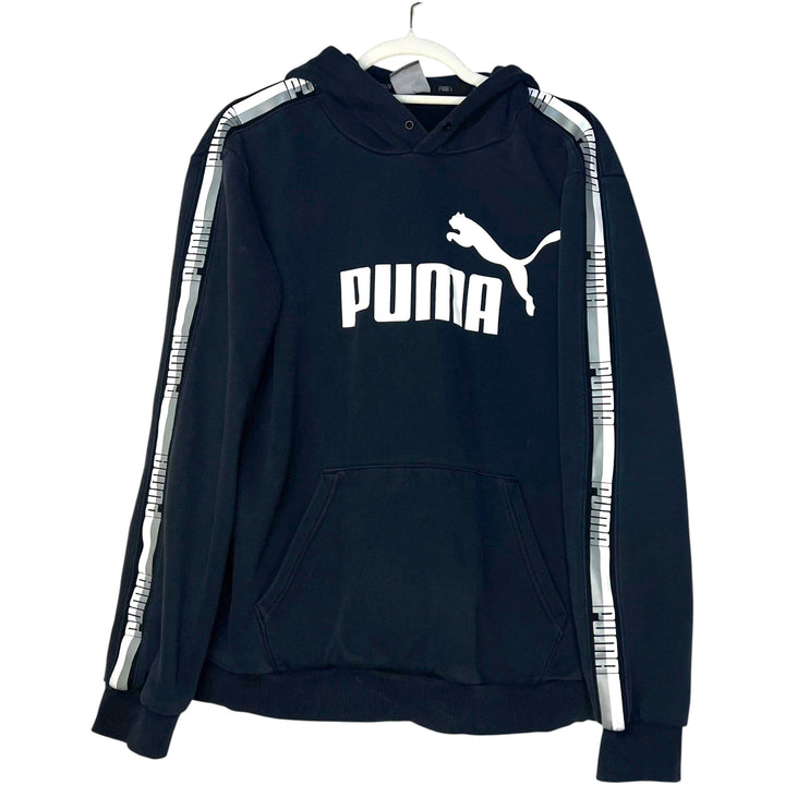 SUDADERA CON CAPUCHA PUMA NEGRO
