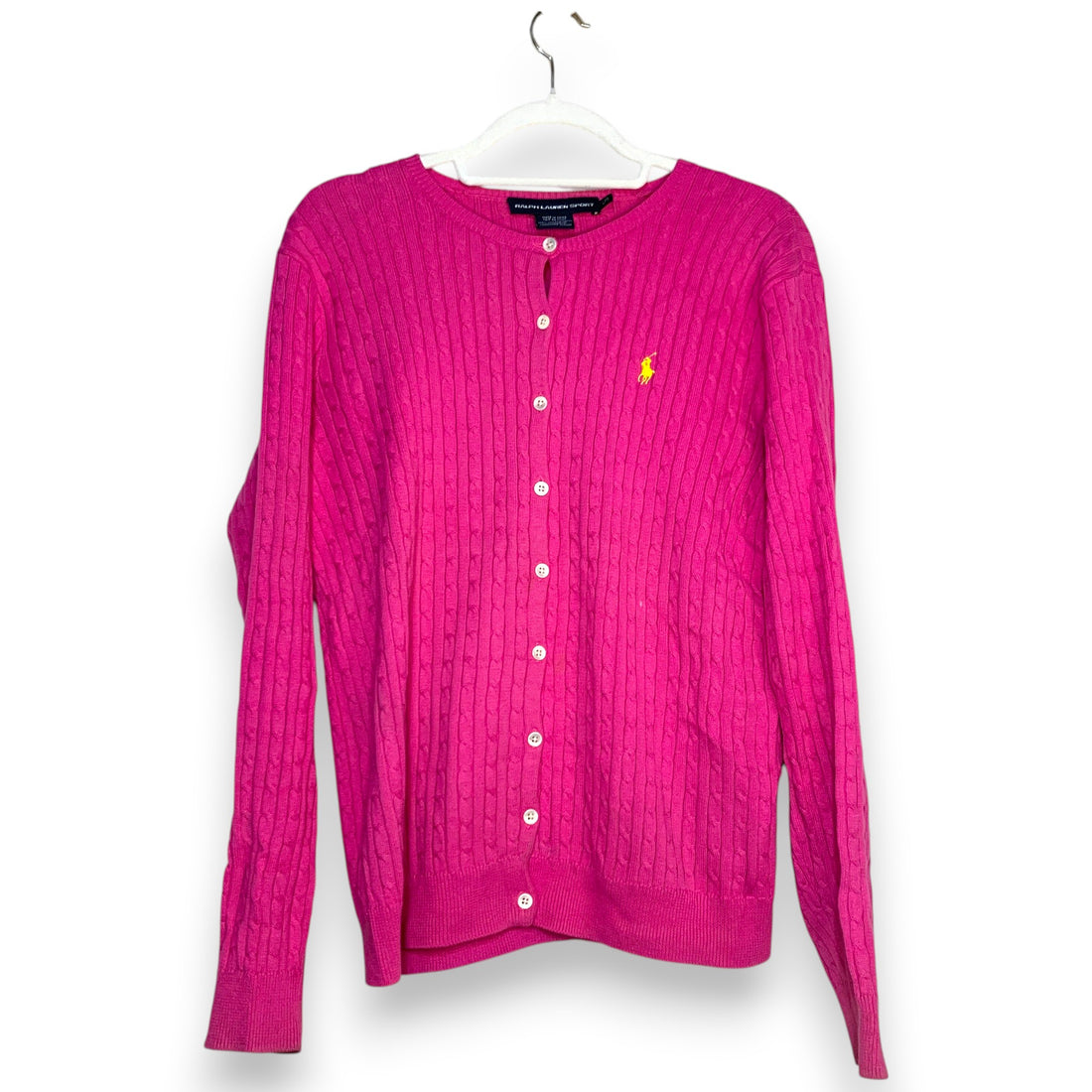 JERSEY RALPH LAUREN SPORT ROSA FUCSIA TALLA L
